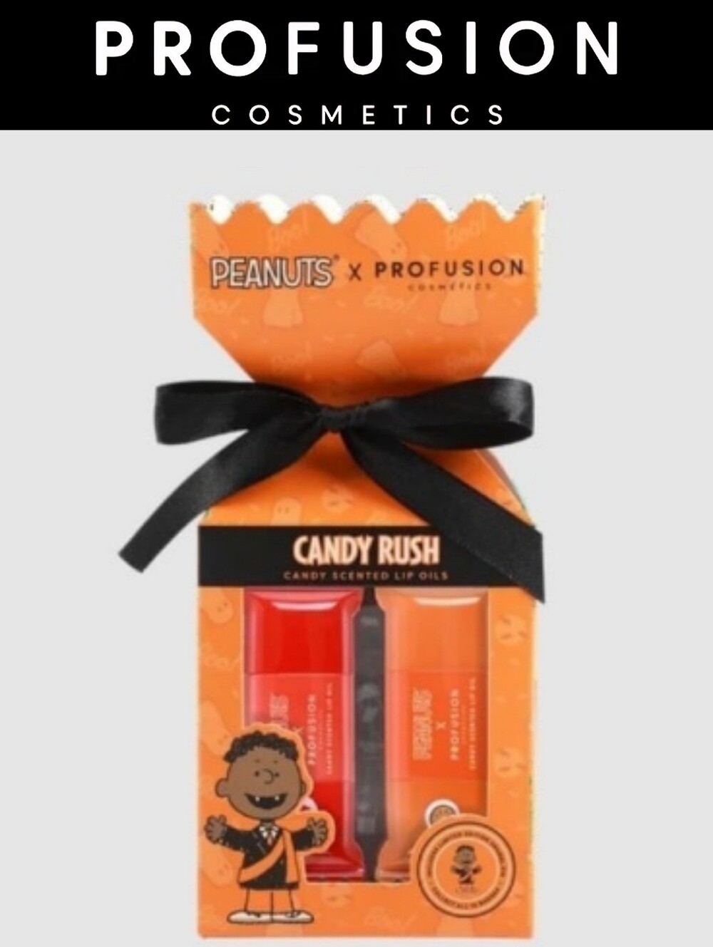 Profusion Cosmetics X Peanuts Candy Rush Candy Scented Lip Oils